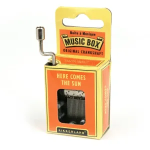 Music Box Here Comes The Sun By  ,
