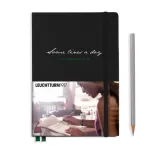 Some Lines A Day Black A5 Five Year Memory Book By Leuchtturm