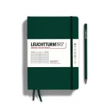 Leuchtturm A5 Forest Green Ruled By Leuchtturm