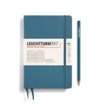 Leuchtturm B6+ Stone Blue Ruled By Leuchtturm