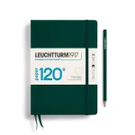 Leuchtturm Edition 120 A5 Forest Green Plain By Leuchtturm
