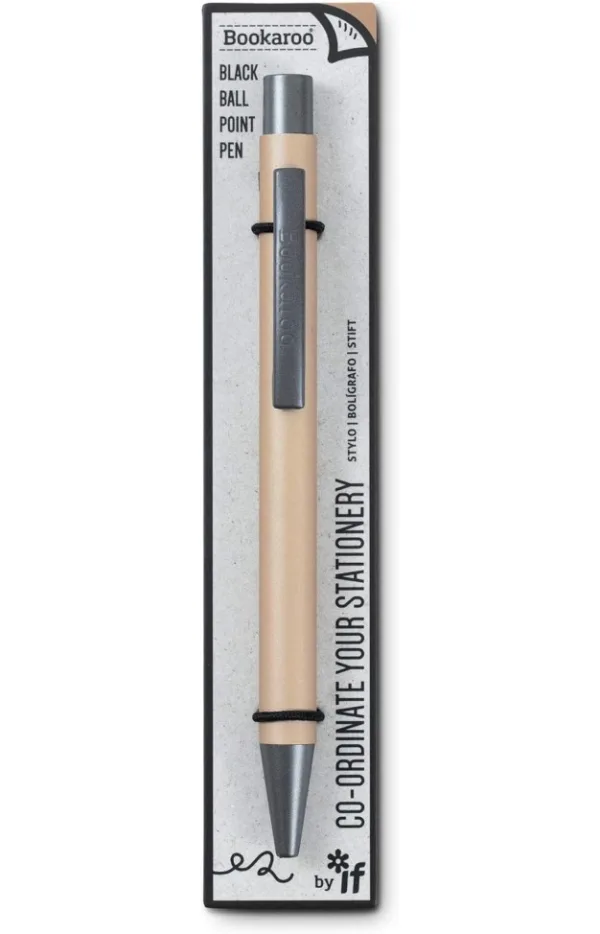 Bookaroo Gold Ballpoint Pen By If