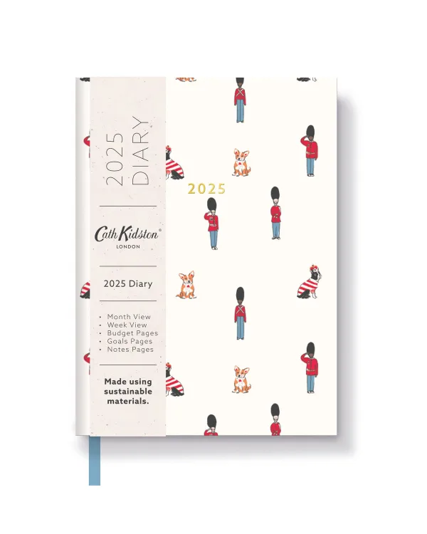 A6 Cath Kidston Diary 2025 Guards By Cath Kidston