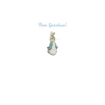 Peter Rabbit New Grandson Card By Beatrix Potter