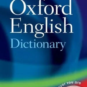 Paperback Oxford English Dictionary 7th edition