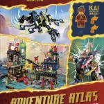 Lego Ninjago Dragons Rising Adventure Atlas By  Dk