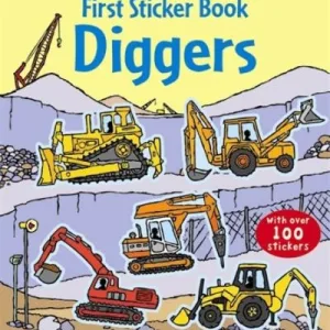 First Sticker Book Diggers By Sam Taplin