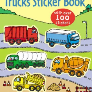 First Sticker Book Trucks By Sam Taplin