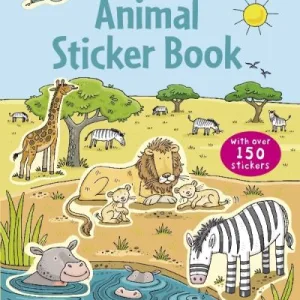 First Sticker Book Animals by Jessica Greenwell
