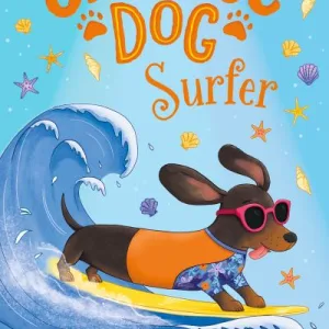 Sausage Dog Surfer By Bella Swift