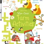 Wipe Clean Farm Activities By Kirsteen Robson