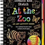Scratch And Sketch At The Zoo By Peter Pauper