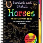 Scratch & Sketch Horses By Pauper Press (C Peter