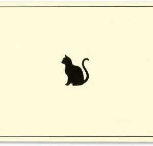 Black Cat Note Cards By Peter Pauper