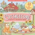 Colouring Book Cottagecore By Peter Pauper