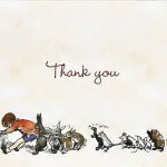 Pooh Bear Note Cards By Peter Pauper