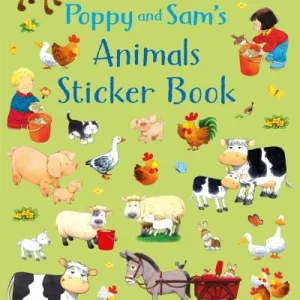 Poppy & Sams Animals Sticker Book By Sam Taplin