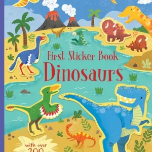 First Sticker Book Dinosaurs By Hannah Watson