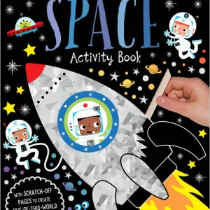 Scratch And Sparkle Space Activity Book By  ,