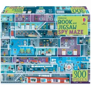 Usborne Book And Jigsaw Spy Maze By Kate Nolan