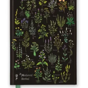 Anna Stead: A Medieval Herbal (Foiled Journal) By Studio, Flame Tree