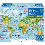 Atlas And Jigsaw Map Of The World By Sam Smith