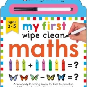 My First Wipe Clean Maths By Roger Priddy