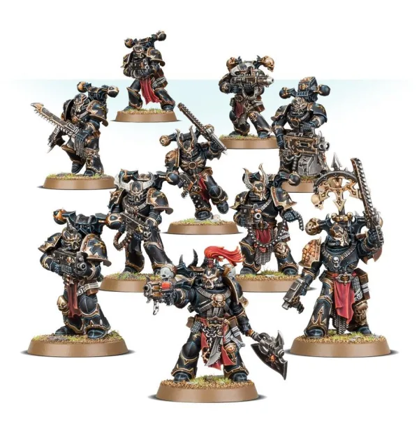 Chaos Space Marines Legionaries By Games Workshop