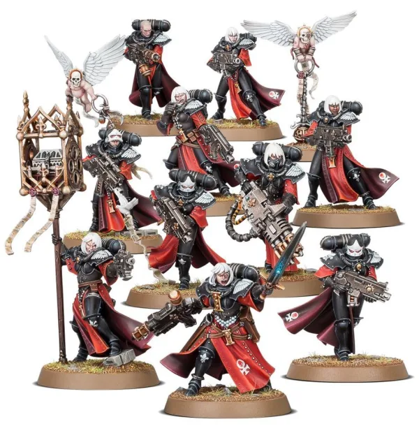 Warhammer 40,000 Adepta Sororitas Battle Sisters Squad By