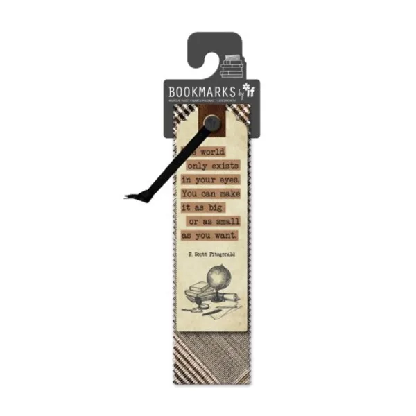 Academia Bookmarks The World Only Exists By If
