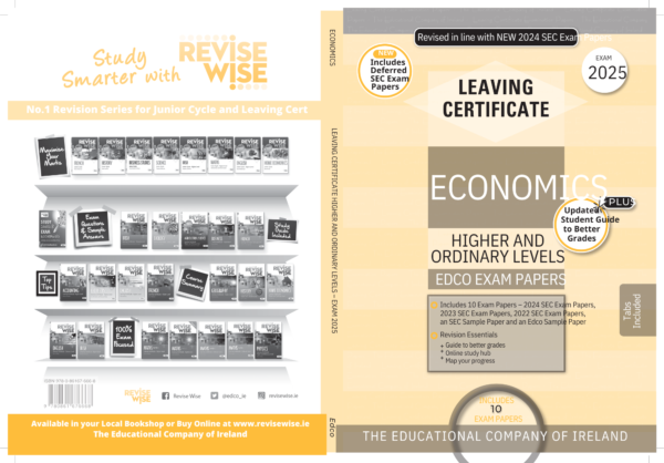 Economics Leaving Certificate Combined Higher And Ordinary L: Exam Papers By  Edco