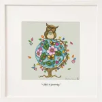 Life's A Journey 6" Framed By Belinda Northcote