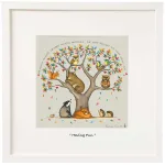 Having Fun 6" Framed By Belinda Northcote