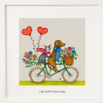 Let's Start The Journey 6" Framed By Belinda Northcote