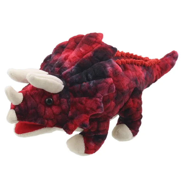 Baby Dinos Baby Triceratops Red By  Wilberry