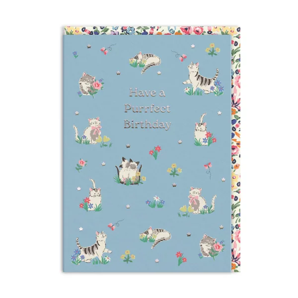 Cath Kidston Have A Purrfect Birthday Kittens By Cath Kidston