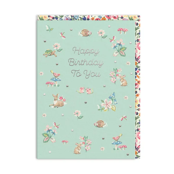 Cath Kidston Happy Birthday Woodland Creatures By Cath Kidston