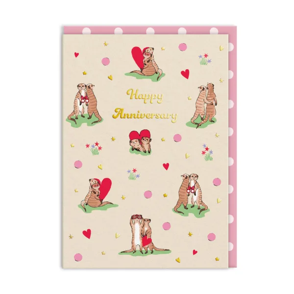 Cath Kidston Happy Anniversary Meercats By Cath Kidston | Woodbine Books Kilcullen