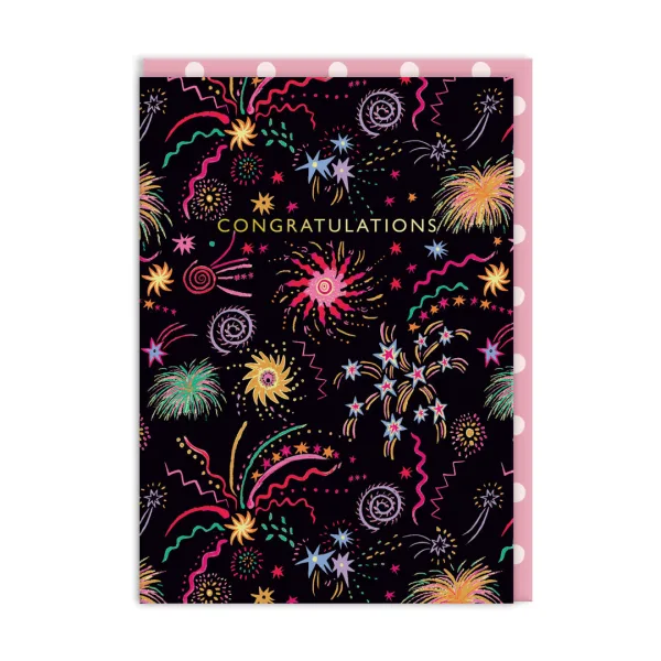 Cath Kidston Congratulations Fireworks By Cath Kidston