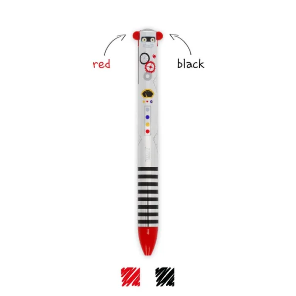 Legami Robot Two Colour Pen By Legami Erasable