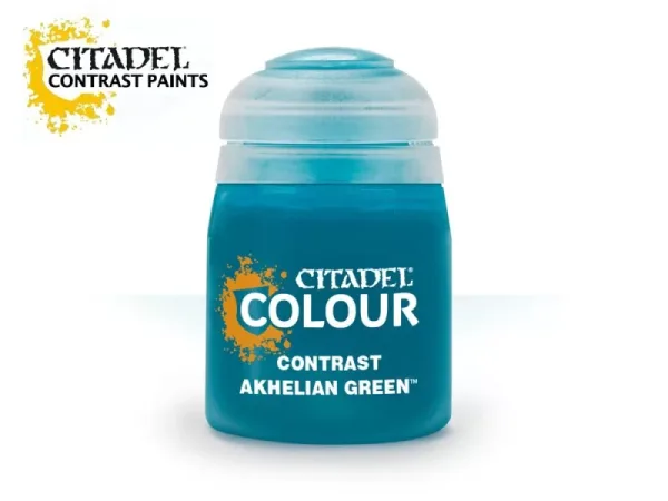 Warhammer Akhelian Green Contrast Paint By Games Workshop