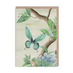 Diane Hill Butterfly Blue By Diane Hill
