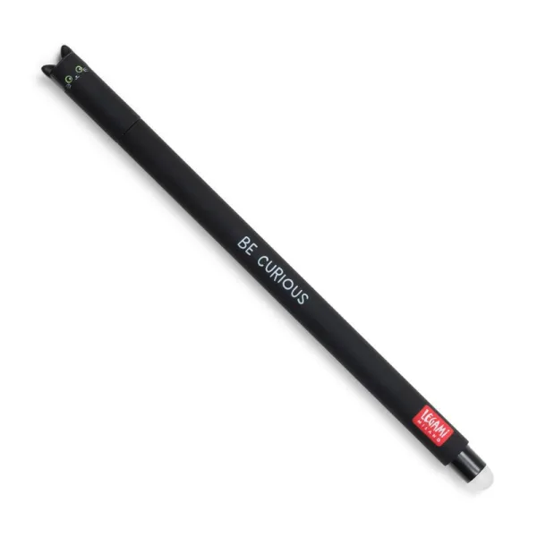 Legami Erasable Pen - Black Kitty By  Legami