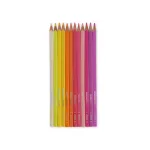 Live Colourfully Sunset Pallet Pencils By  Legami