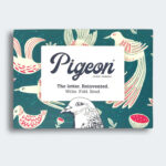 Pigeon Posting Fig & Feather Pigeons Letter Writing Set By  Pigeon Posting