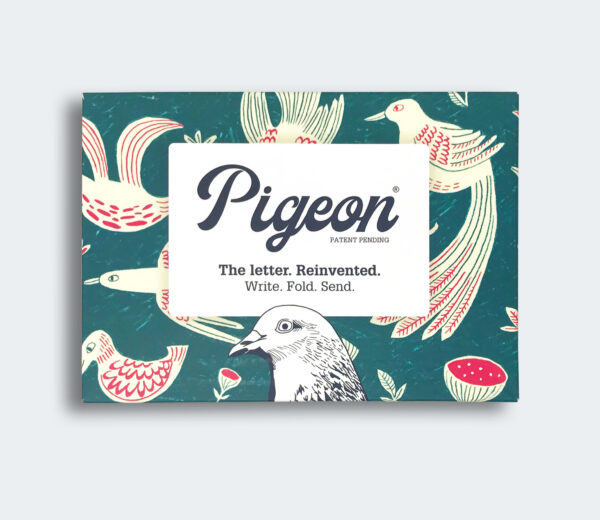 Pigeon Posting Fig & Feather Pigeons Letter Writing Set By  Pigeon Posting