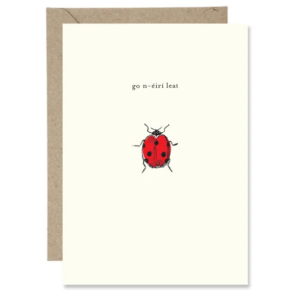 Go N-Eiri Leat Card By Paper Gull