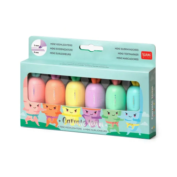 Carrate Team Highlighters By  Legami