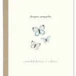 Sympathy Butterflies By Paper Gull