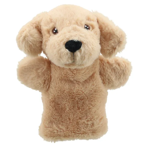 Eco Animals Puppet Buddies Labrador Yellow By  Wilberry